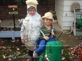 Homemade Baked Potato Costume