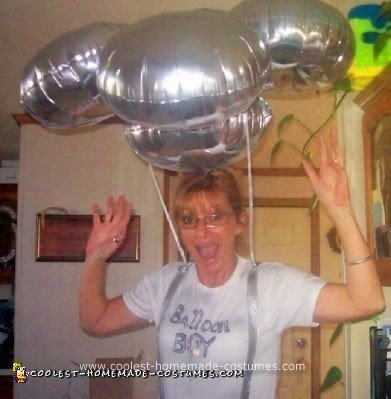 Homemade Balloon Boy Costume