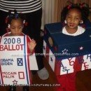 Coolest Homemade Ballot and Ballot Box Costume