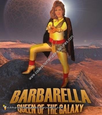 Homemade Barbarella Costume