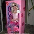 Homemade Barbie in a Box Costume