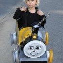 Homemade Bash and Dash Train Car Costume