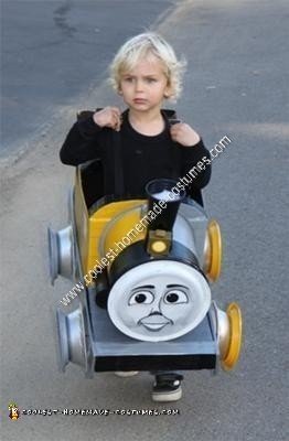 Coolest Homemade Bash and Dash Train Car Costume