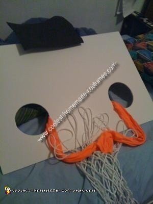 Homemade Basketball Hoop Costume