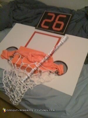 Homemade Basketball Hoop Costume