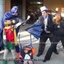 Chrs > SuperhHomemade Batman, Robin, Catwoman and Penguin Halloween Costumes