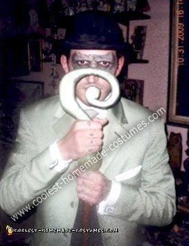 Homemade Batman Villain Riddler Costume