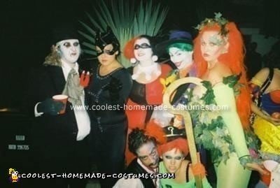 Homemade Batman Villians Group Costume