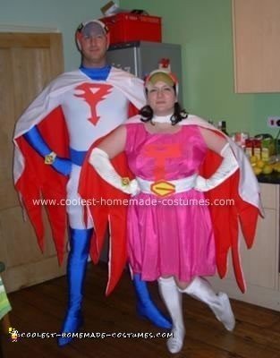 Homemade Battle of the Planets Costumes