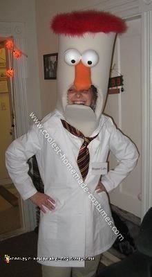 Homemade Beaker Halloween Costume