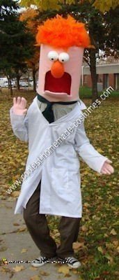 Homemade Beaker Halloween Costume Idea