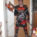 Homemade Beer Knight Halloween Costume with the Battle Axe