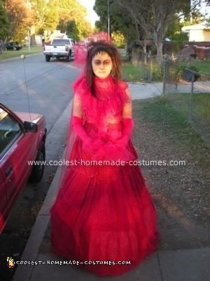 Homemade Beetlejuice and Lydia Couple Costume