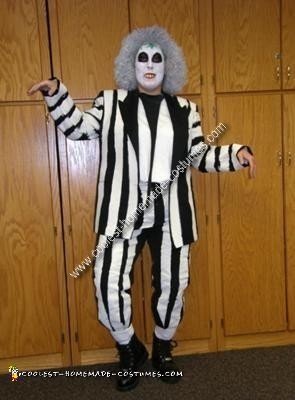 Homemade Beetlejuice Costume