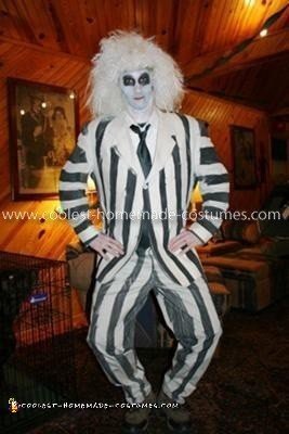 Homemade Beetlejuice Costume