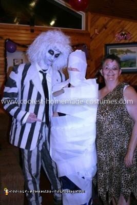 Coolest Homemade Beetlejuice Costume