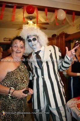 Homemade Beetlejuice Costume