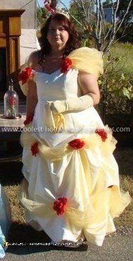 Homemade Belle Costume