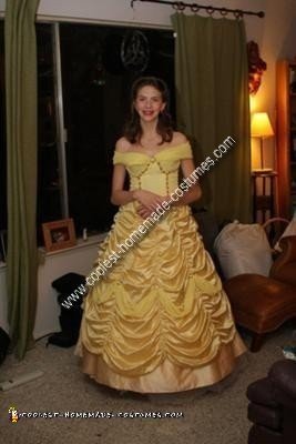 Homemade Belle Costume from Beauty and the Beast