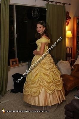 Homemade Belle Costume from Beauty and the Beast