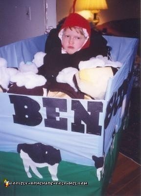 Homemade Ben and Jerry's Banana Split Wheelchair Costume