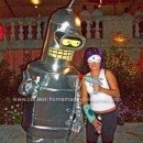 Homemade Bender and Leela from FUTURAMA Costumes