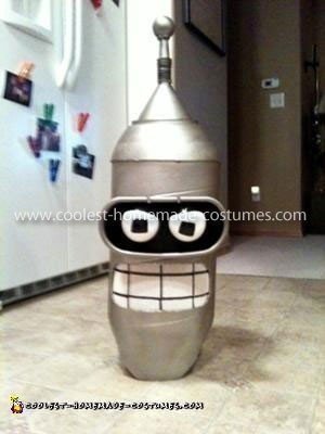 Homemade Bender from Futurama Costume