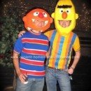 Homemade Bert and Ernie Couple Costume