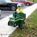 Homemade Big Green Tractor Costume