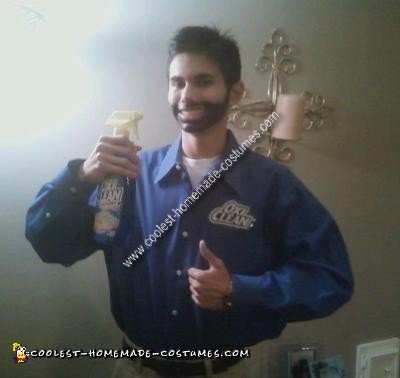 Homemade Billy Mays Costume