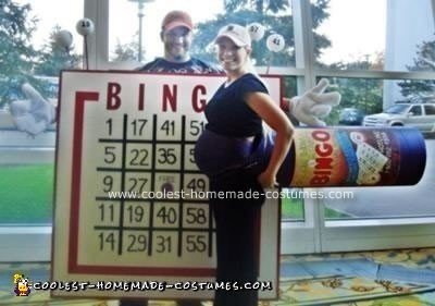 Homemade Bingo Costume