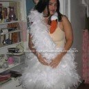 Homemade Bjork Swan Dress Costume