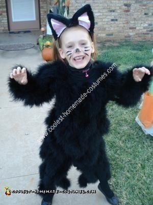 Homemade Black Cat Costume