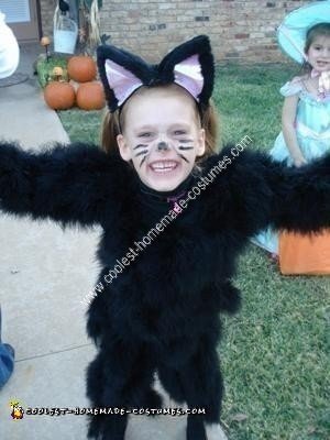 Homemade Black Cat Costume