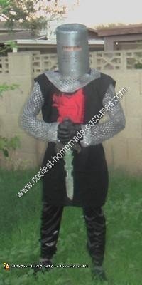 Homemade Black Knight Unique Halloween Costume Idea