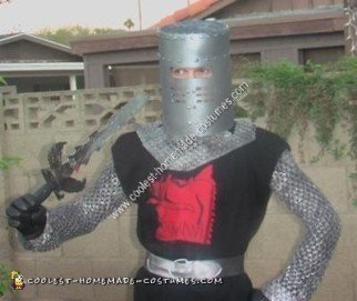 Homemade Black Knight Unique Halloween Costume Idea