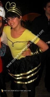 Homemade Blind Melon Bee Girl Costume