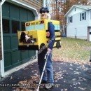 Homemade Blind School Bus Driver Halloween Costume