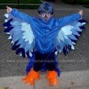 Homemade Blue Bird Halloween Costume