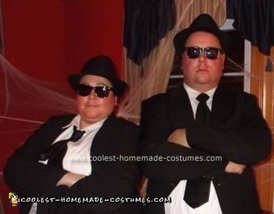 Homemade Blues Brothers Costume