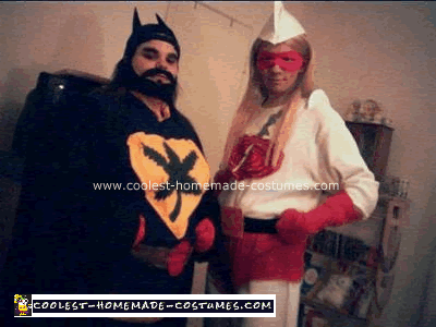 Homemade Bluntman and Chronic Costumes