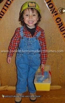 Homemade Bob the Builder Costume 5