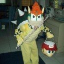 Homemade Bowser Halloween Costume Idea