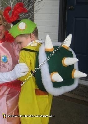 Homemade Bowser Jr. Costume