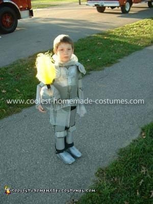 Coolest Homemade Boy's Knight Costume