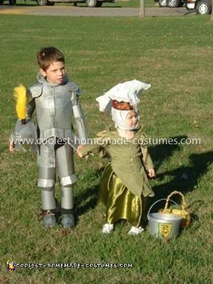 Coolest Homemade Boy's Knight Costume