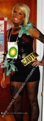 Homemade BP Oil Spill Costume