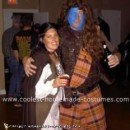 Braveheart and secret Bride with slit throat costume