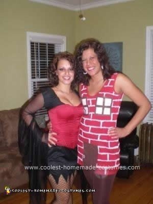 Homemade Brick House Costume