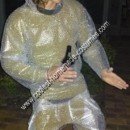 Homemade Bubble Wrap Man Costume